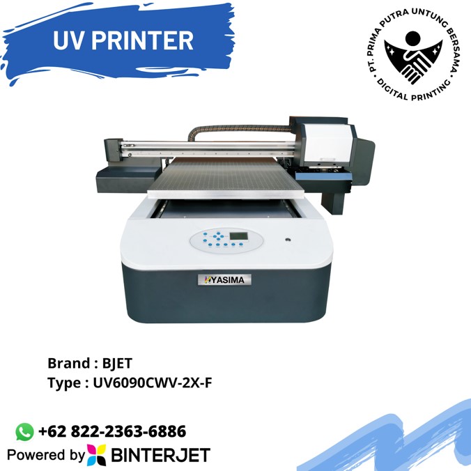 Printer BJET UV6090CWV-2X Flatbed