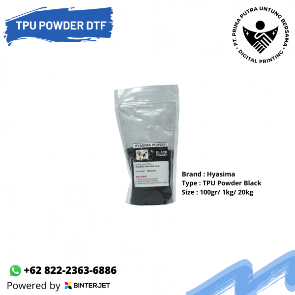 TPU Powder DTF Powder Black