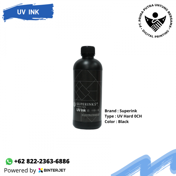 UV Ink Hard 0CH Black